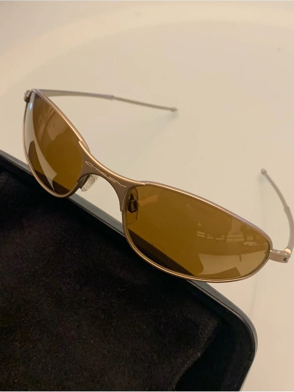 Vintage Oakley Sunglasses with Amber Lenses